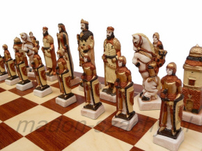 szachy rzeźbione z marmuru magnetyczne turniejowe producent Polska